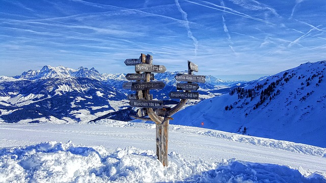 sankt johann in tirol, tyrol, winter